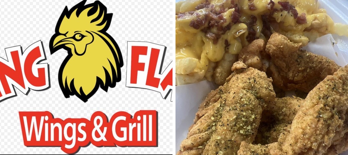 Flying Flame Wings & Grill Menu